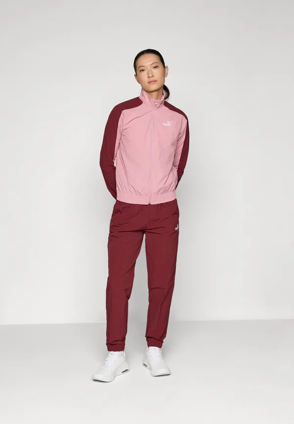 SET - Trainingsanzug - ruby shimmer