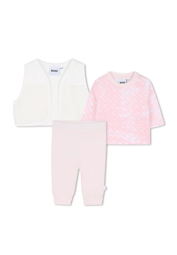 SET - Weste - pink  pale