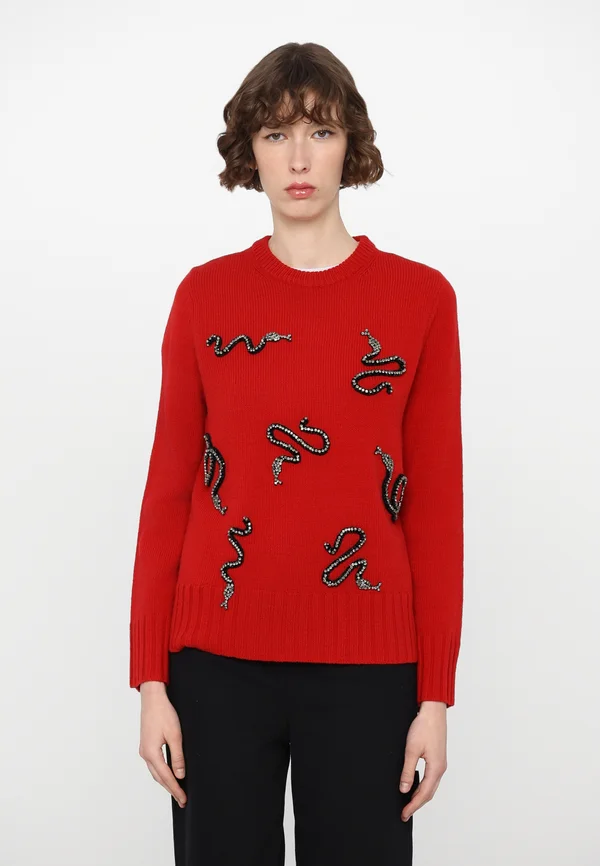 SEVRES - Strickpullover - red