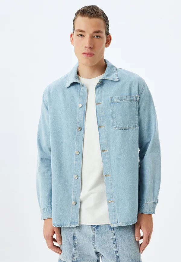 SHACKET - Jeansjacke - blue