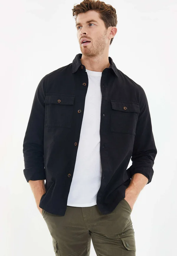 SHACKET MINISTRY - Leichte Jacke - black