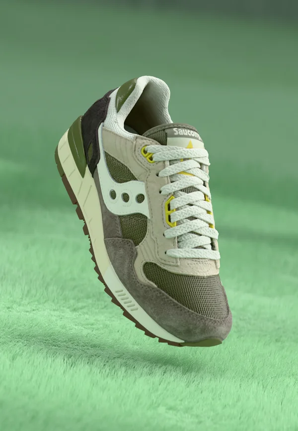 SHADOW 5000 UNISEX - Sneaker low - green/white