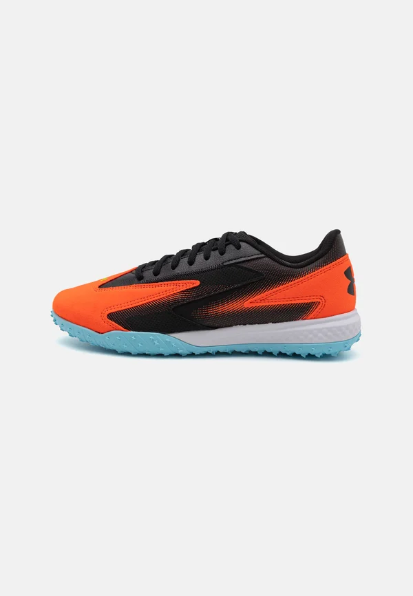 SHADOW TURF 3 - Fußballschuh Multinocken - black/ares red