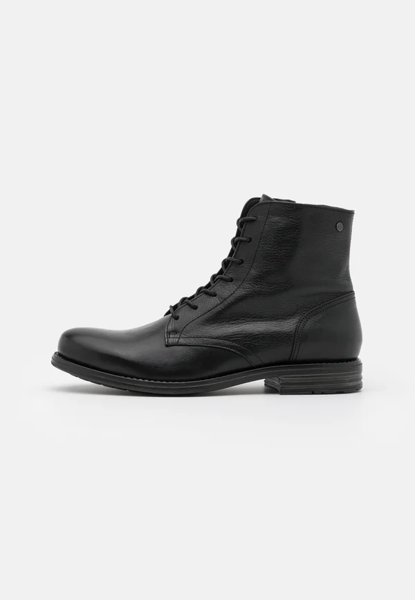 SHANK - Schnürstiefelette - black