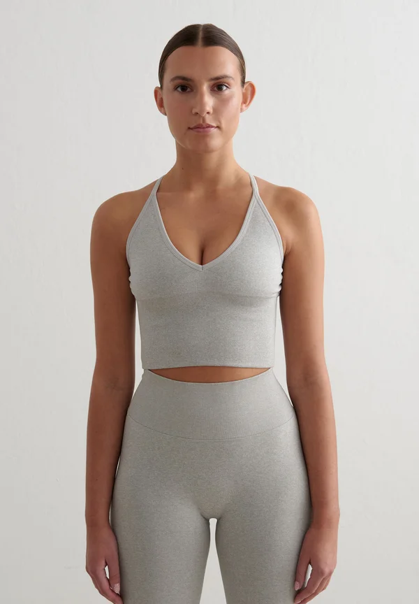 SHAPE SEAMLESS CROSS BACK - Sport-BH mit leichter Stützkraft - grey