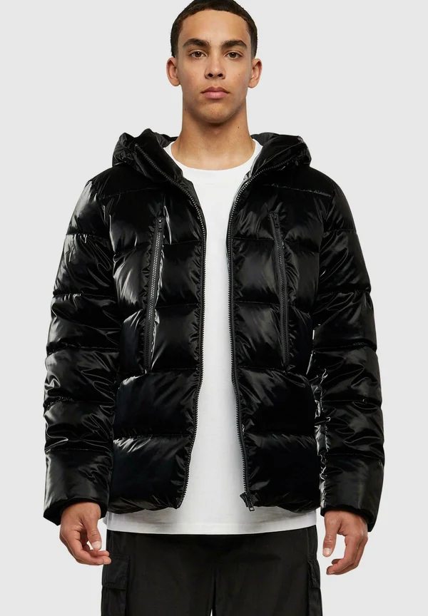 SHARK SKIN PUFFER - Winterjacke - black