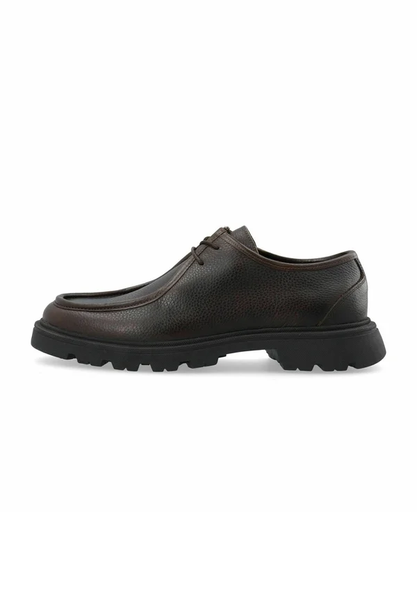 SHARP - Sportlicher Schnürer - darkbrown