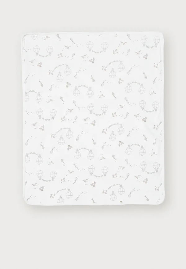SHAWL BABY BLANKET NEWBORN UNISEX - Babydecke - light dusty white