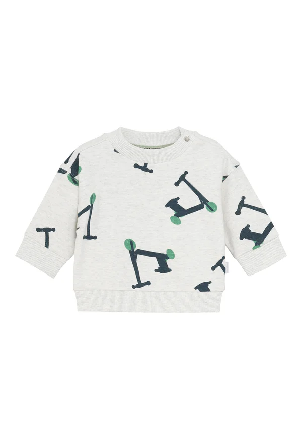 SHELDON - Sweatshirt - vehicle pattern green