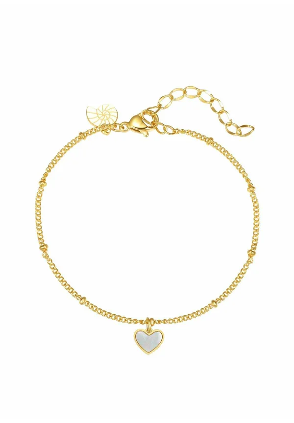 SHELL HEART - Armband - gold coloured