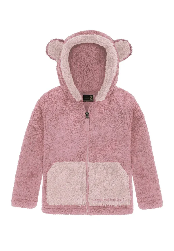 SHERPAFLEECE TEDDYJACKE BRAVAS - Fleecejacke - rosa
