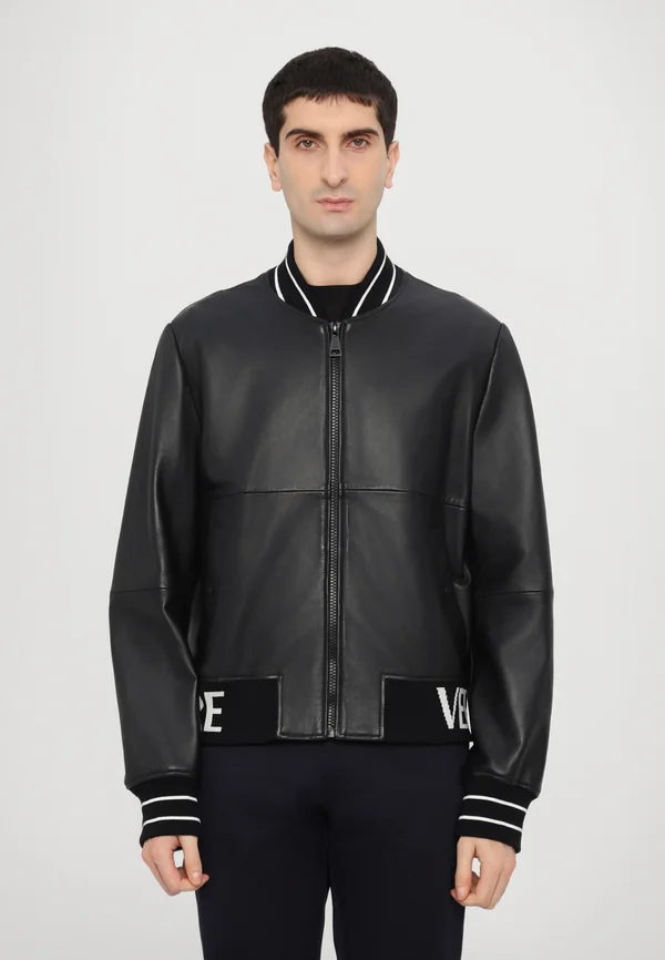 SHINE  - Lederjacke - black