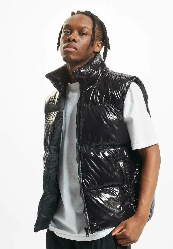 SHINY PUFFER  - Weste - black