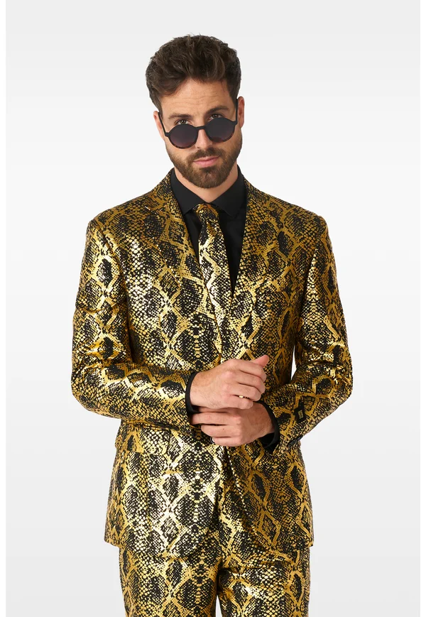 SHINY SNAKE - Anzug - gold-coloured