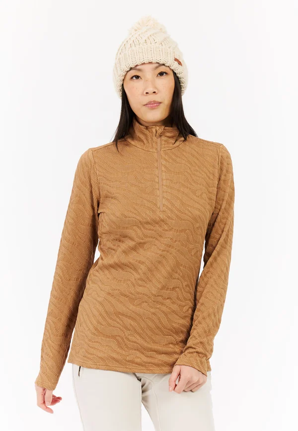 SHIRLEY - Langarmshirt - teddy brown