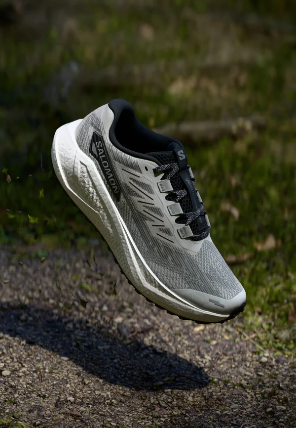 SHOES AERO BLAZE 3 GRVL - Laufschuh Trail - lunar rock/white/black