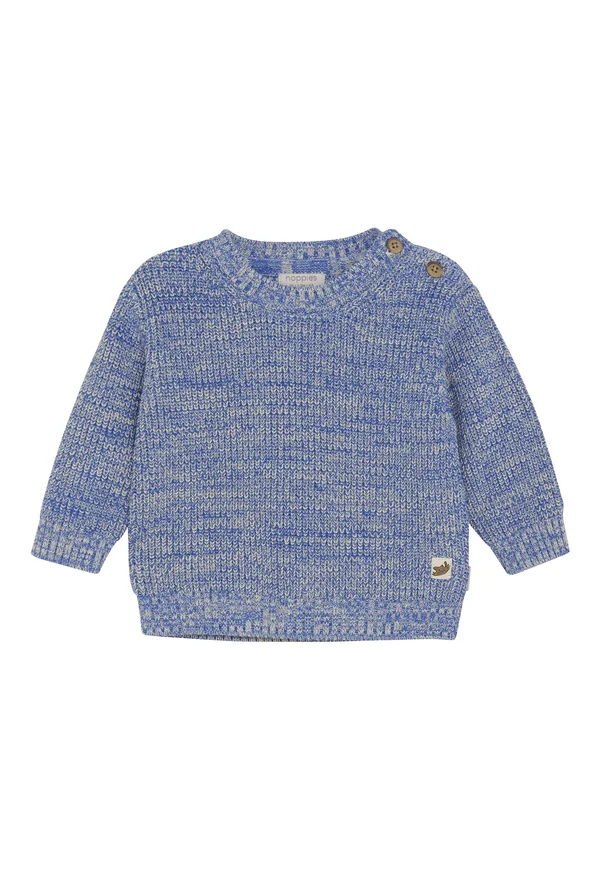 SHOKAN - Strickpullover - greek flag blue
