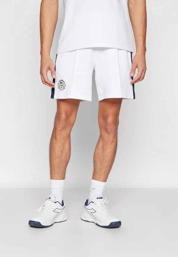 SHORT HERITAGE - Kurze Sporthose - white/navy blue
