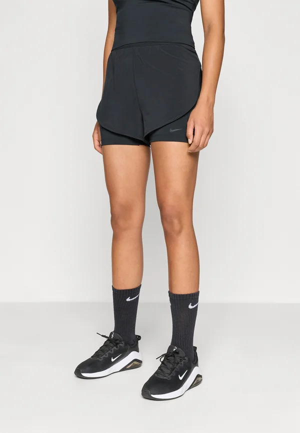 SHORT - Kurze Sporthose - black/anthracite/smoke grey