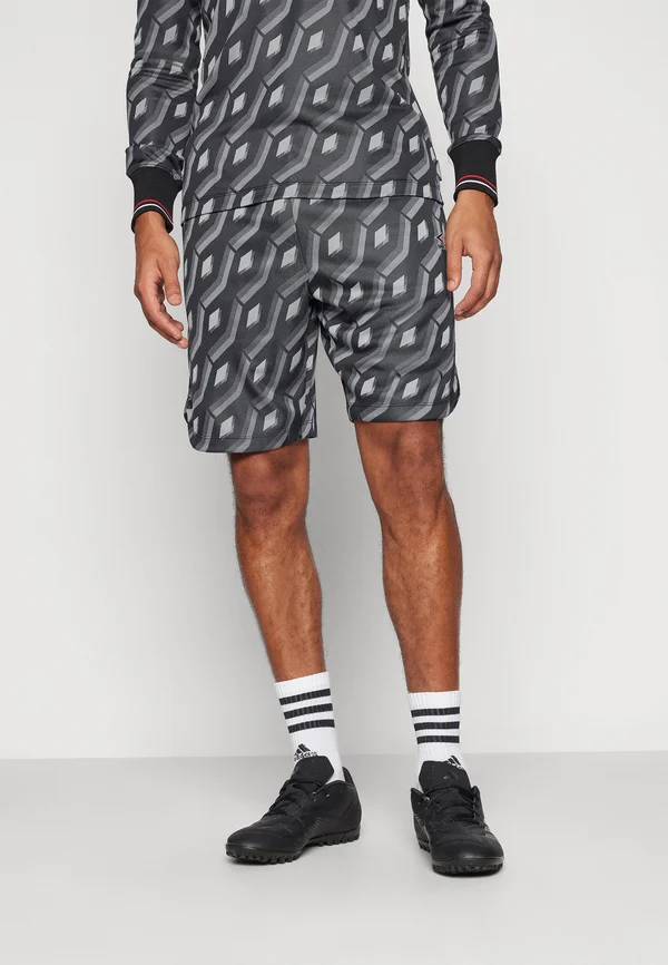 SHORT - Kurze Sporthose - black/multi-coloured