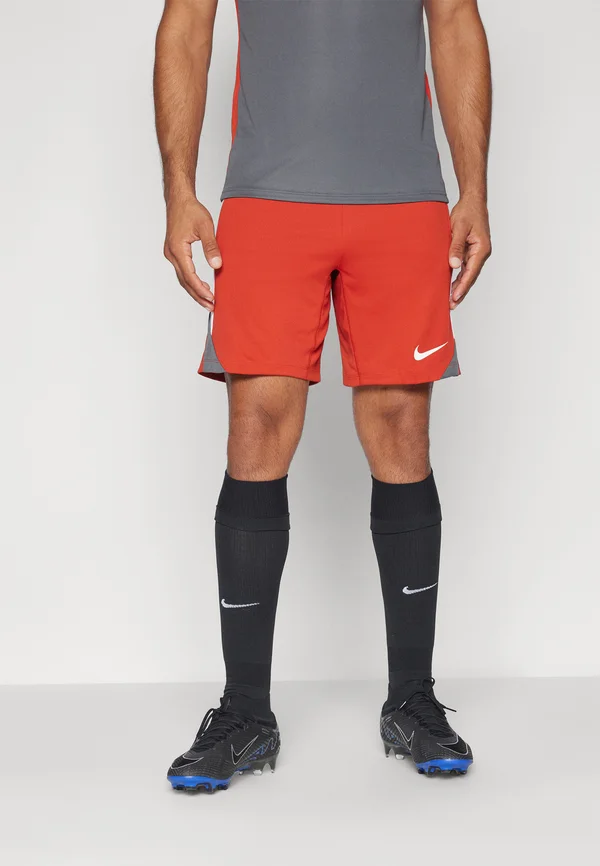SHORT - Kurze Sporthose - dragon red/white/iron grey/white