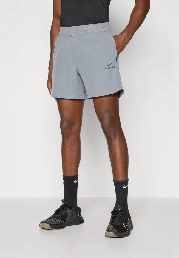 SHORT - Kurze Sporthose - smoke grey/black