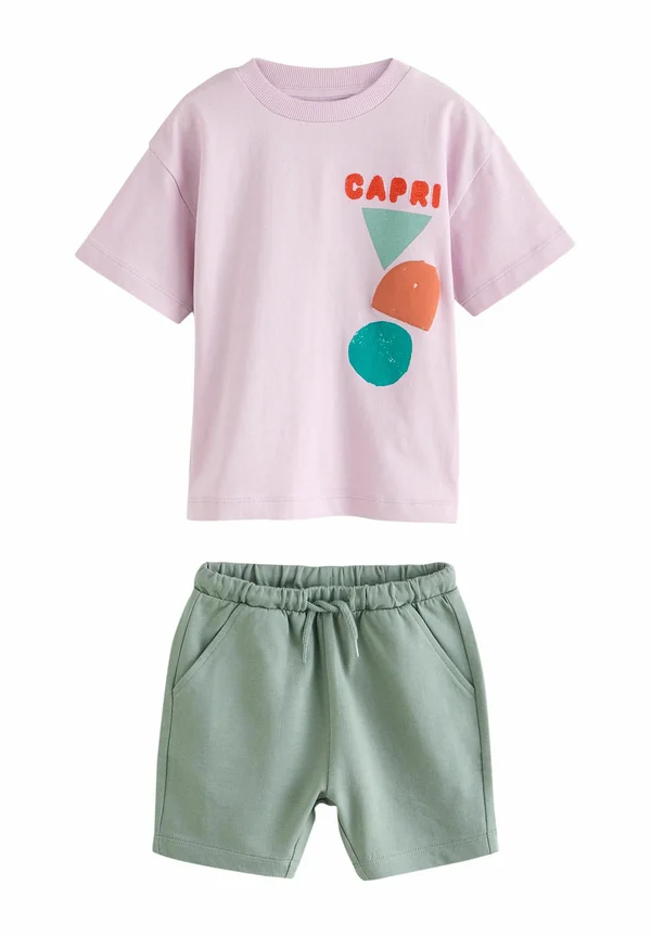 SHORT SLEEVE SET - Jogginghose - pink