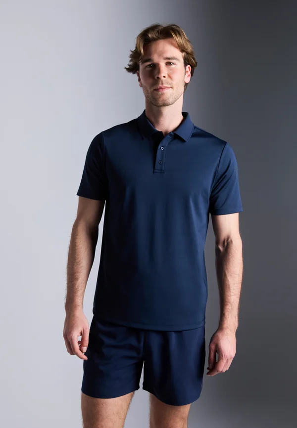 SHORT SLEEVE SPORTS POLO TOP - Poloshirt - dark blue