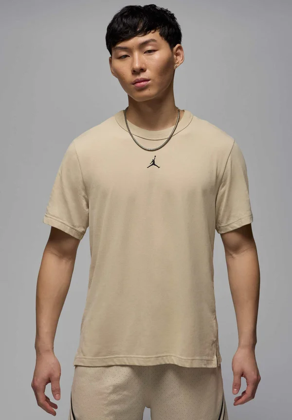 SHORT SLEEVE  - T-Shirt basic - beige