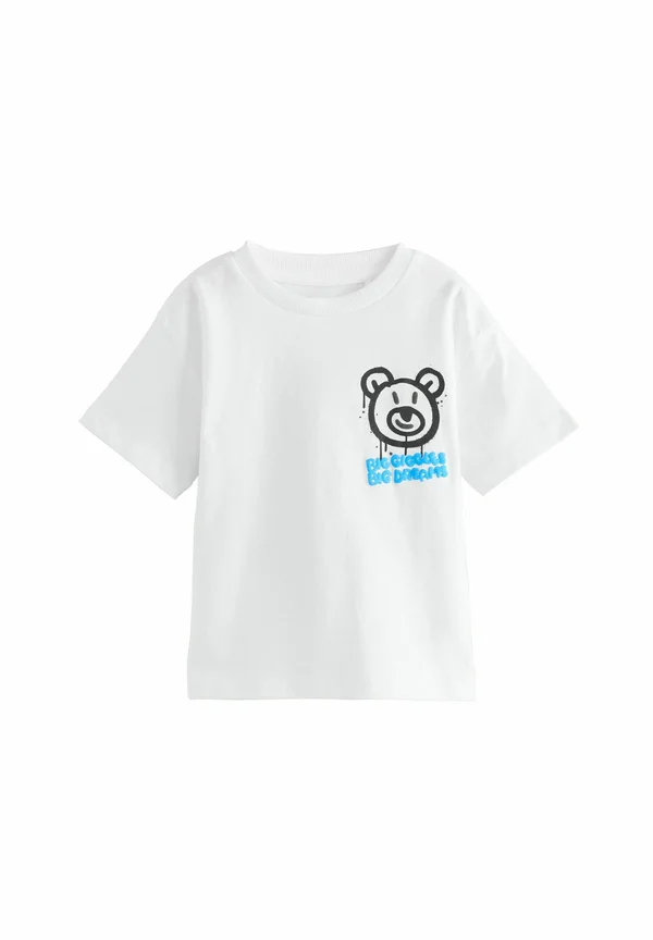 SHORT SLEEVE - T-Shirt print - white bear