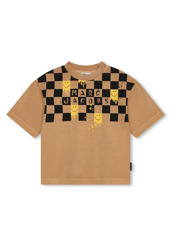 SHORT SLEEVES TEE - T-Shirt print - stone