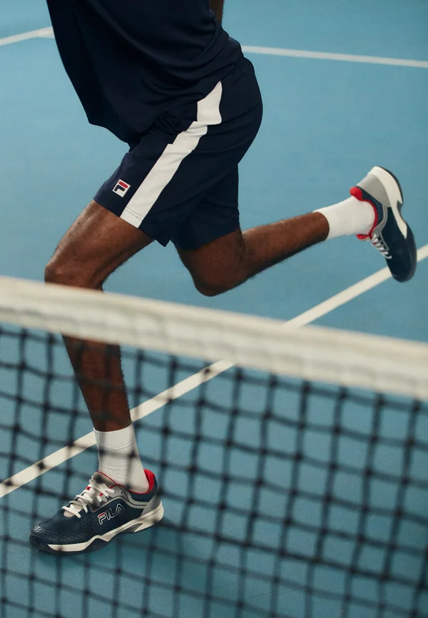 SHORTS JAKOB - Kurze Sporthose - navy/white