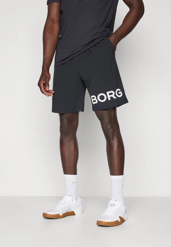 SHORTS - Kurze Sporthose - black beauty