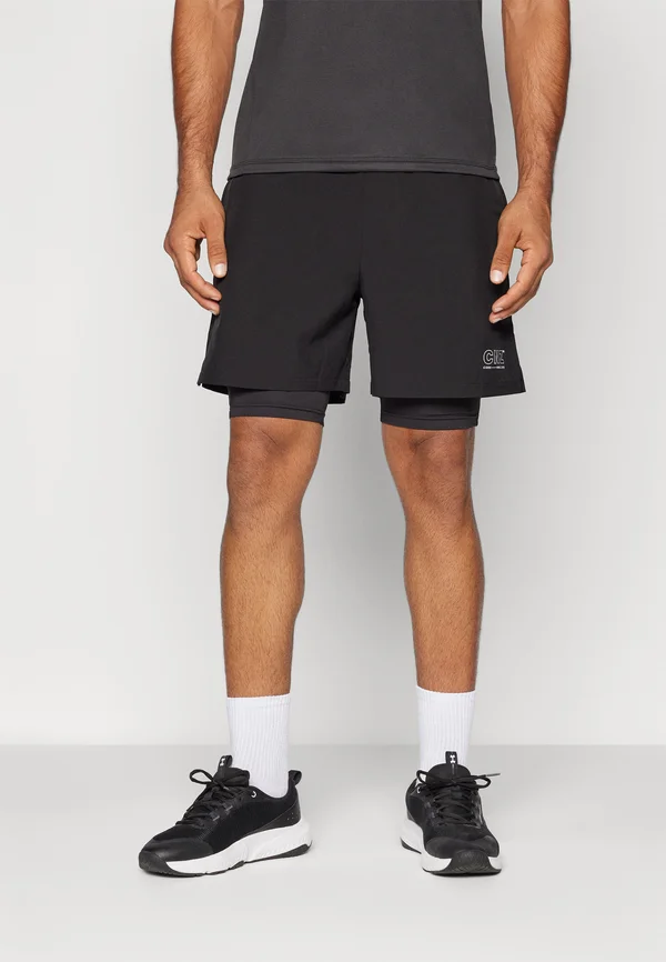 SHORTS - Kurze Sporthose - black