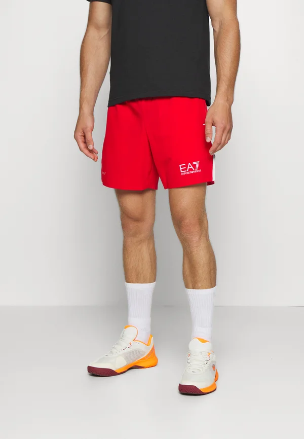 SHORTS - Kurze Sporthose - navy blue/red