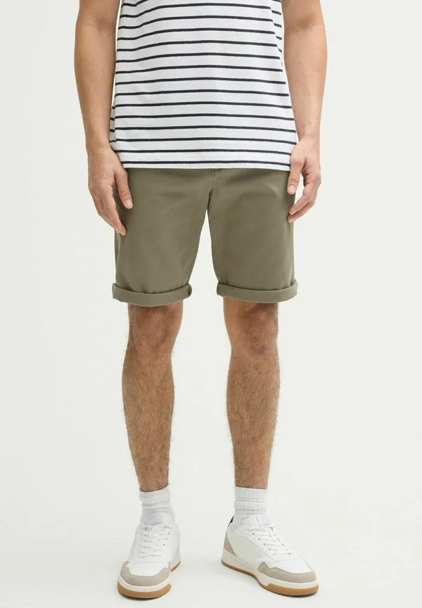 Shorts - smokey olive green