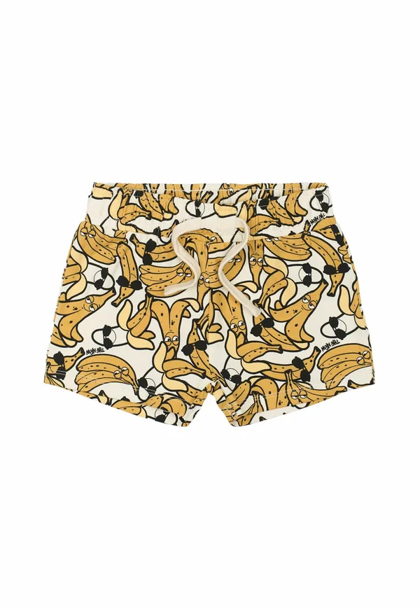 Shorts - white swan aop