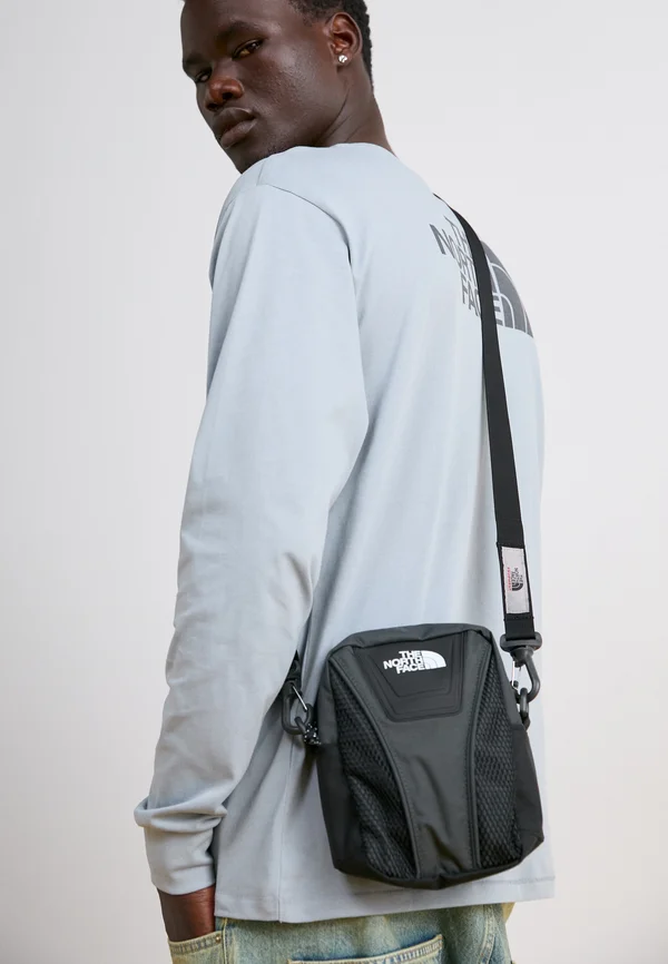 SHOULDER BAG UNISEX - Umhängetasche - black/asphalt grey