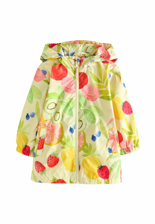 SHOWER RESISTANT PRINTED CAGOULE - Regenjacke / wasserabweisende Jacke - yellow fruit