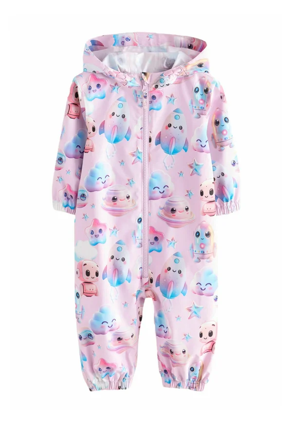 SHOWER RESISTANT PRINTED  - REGULAR FIT - Regenanzug - multi pink