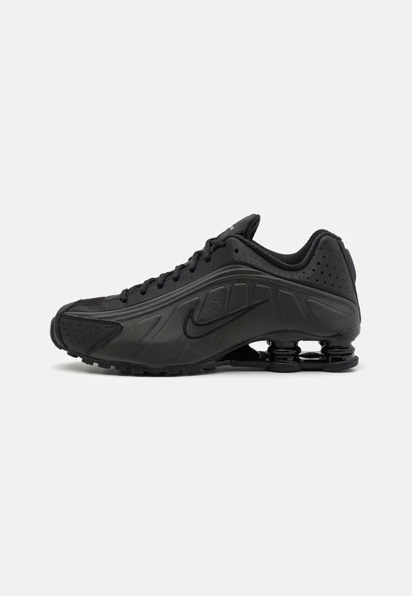 SHOX R4 UNISEX - Sneaker low - black/-bright crimson