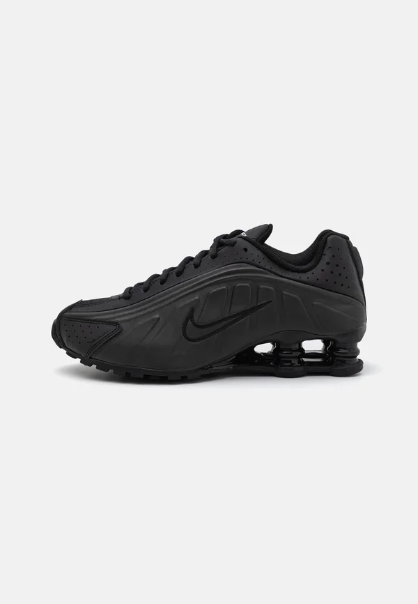 SHOX R4 UNISEX - Sneaker low - black/bright crimson