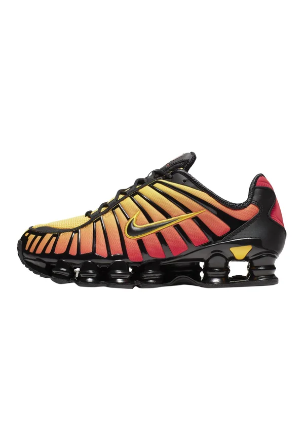 SHOX TL - Sneaker low - black/amarillo/university red/black