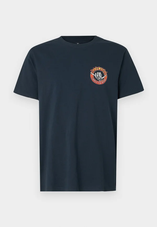 SHRED TIL TEE UNISEX - T-Shirt print - dark navy