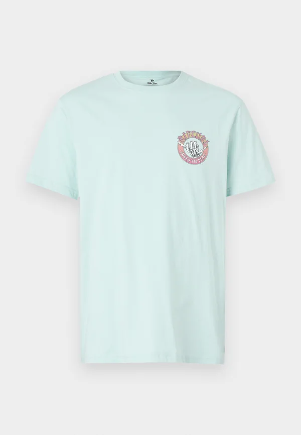 SHRED TIL TEE UNISEX - T-Shirt print - light aqua