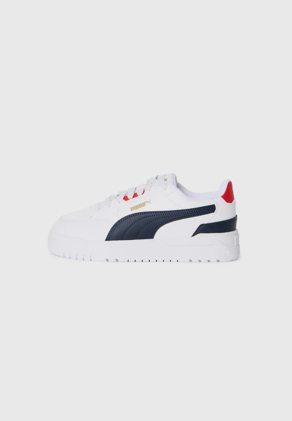 SHUFFLE DOWNTOWN UNISEX - Sneaker low - white/new navy/for all time red