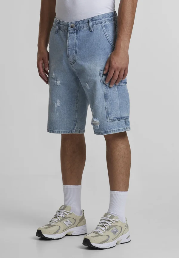 SIAN - Jeans Shorts - light blue