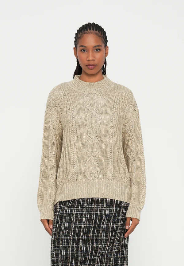 SIENA - Strickpullover - gold-coloured