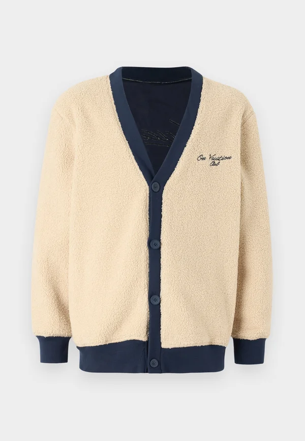 SIGN LOGO UNISEX - Strickjacke - beige