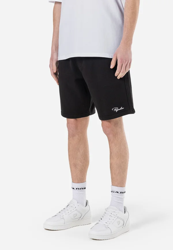 SIGNAR - Jogginghose - washed black/white